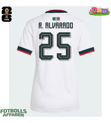 Mexiko Roberto Alvarado #25 Bortatröja Kvinnor VM 2026 Kortärmad